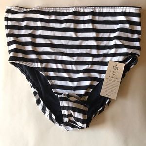 NEW Albion striped swim bottoms